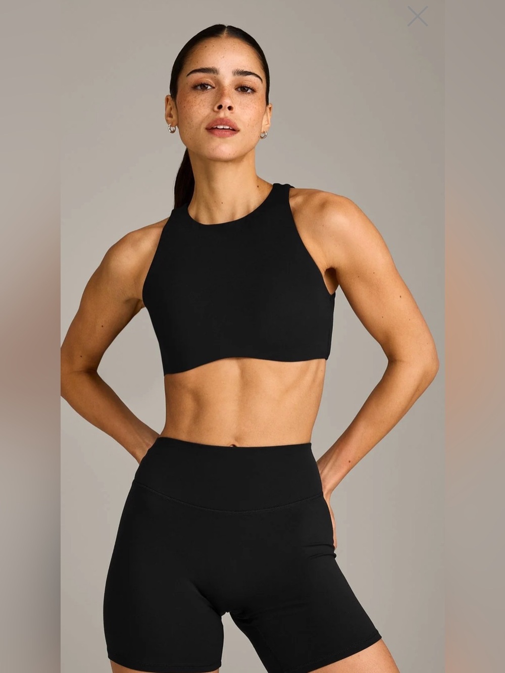 Oner Active SOFTMOTION™ HIGH NECK SPORTS BRA WITH WHITE LOGO